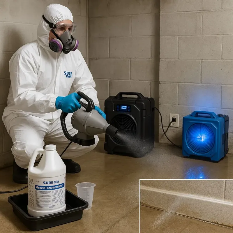 Sanitization and Odor Removal process in Columbus, NM