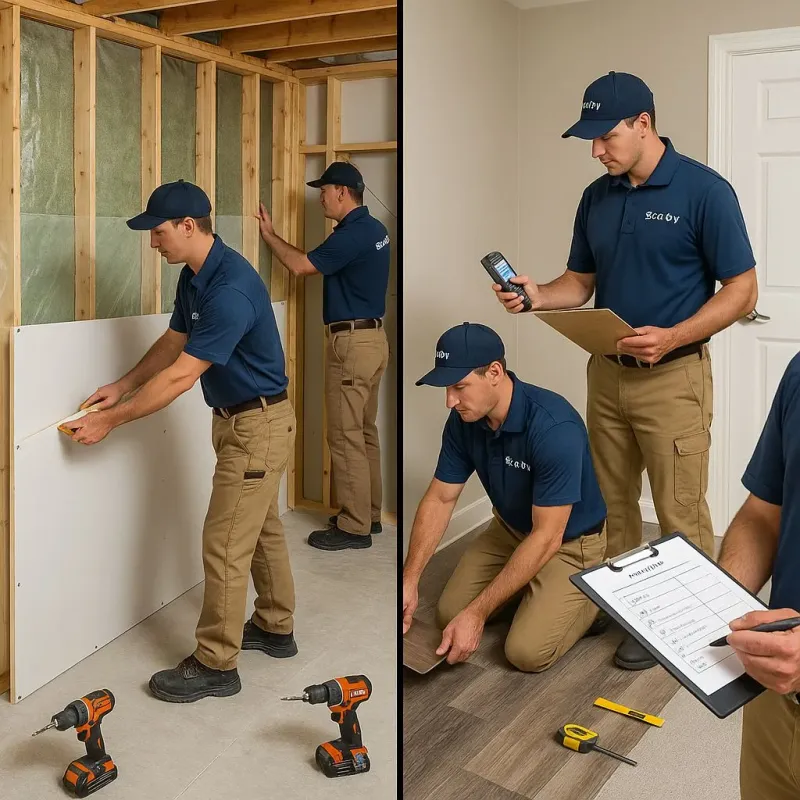 Repairs and Reconstruction process in Columbus, NM