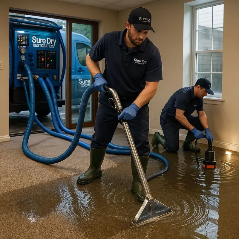 Water Extraction and Removal process in Columbus, NM